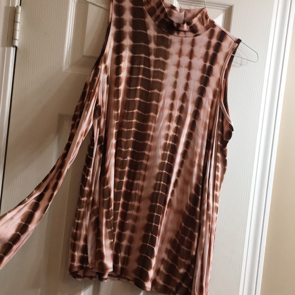 Cold shoulder blouse